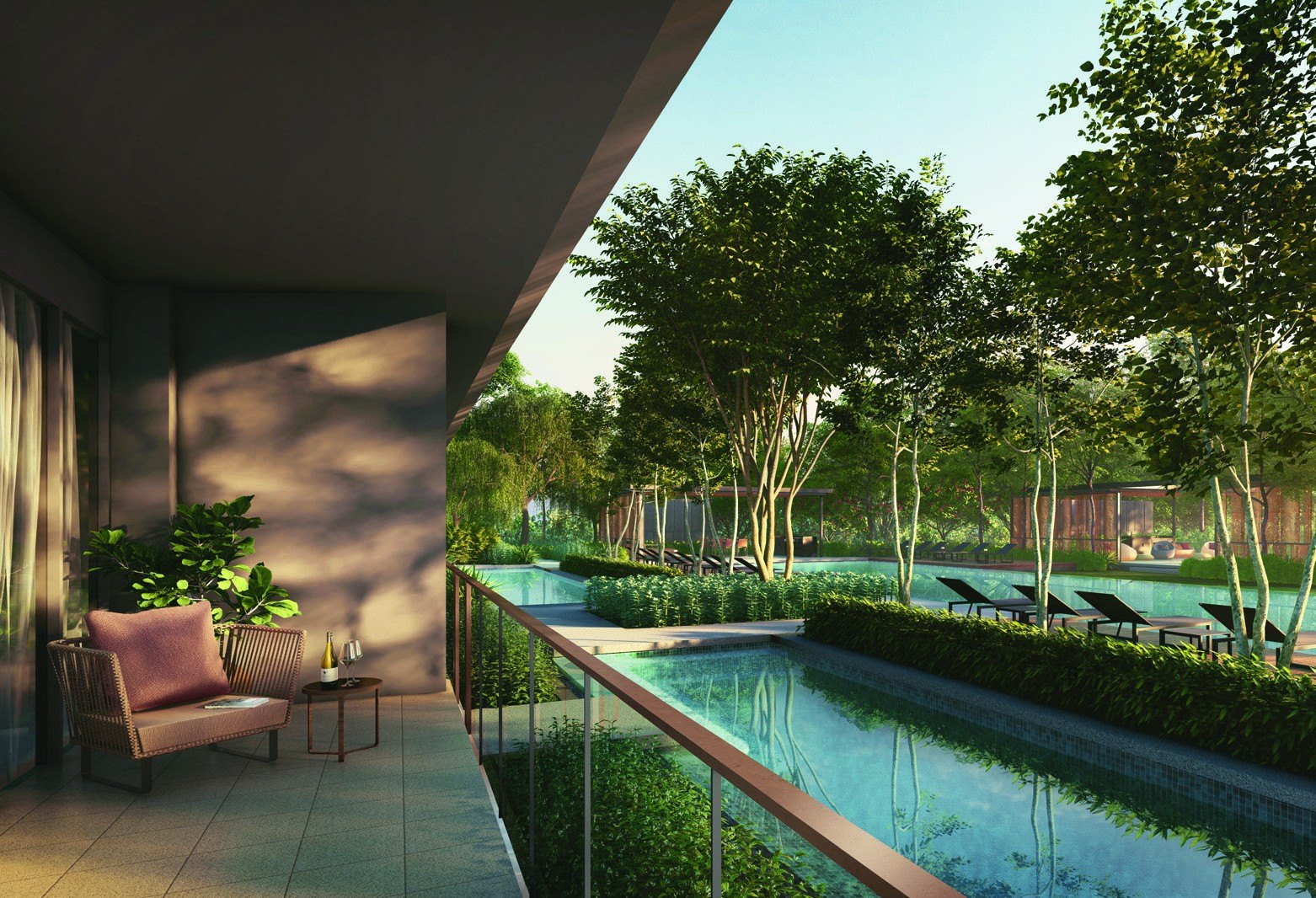 Pool deck (artist’s impression)